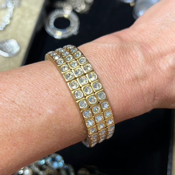 Touchstone Crystal Jewelry - Swarovski crystal cuff